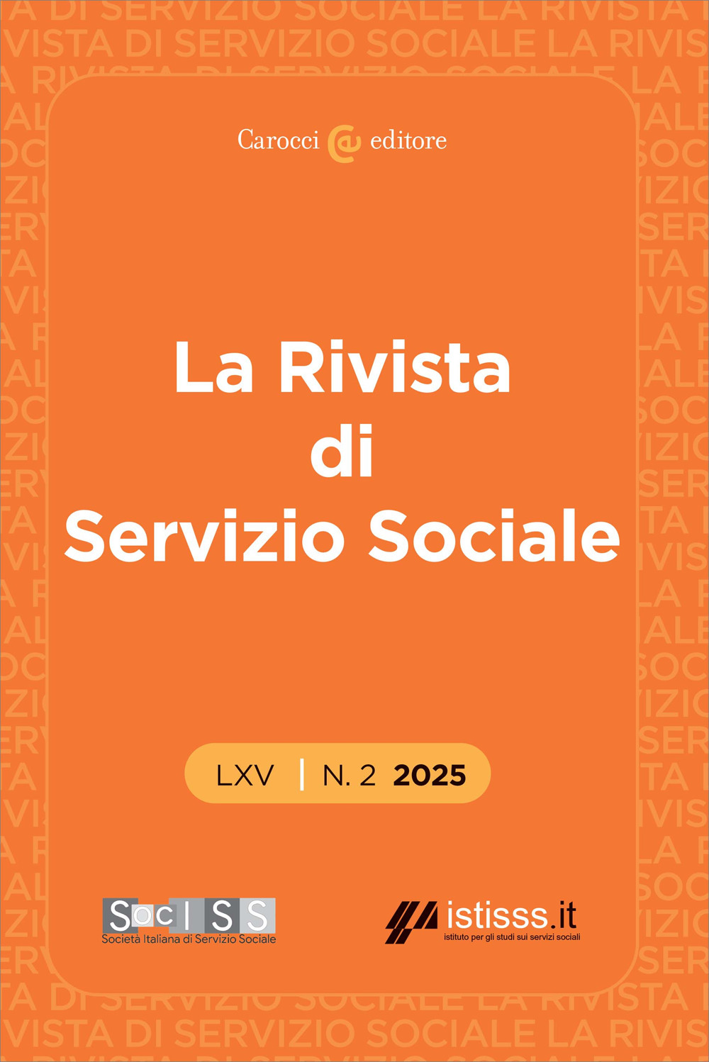 La rivista di servizio sociale. Vol. 2