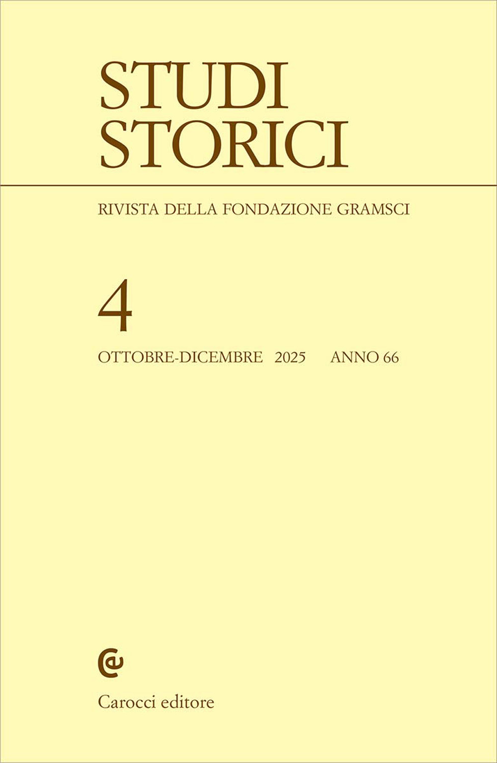 Studi storici. Vol. 4