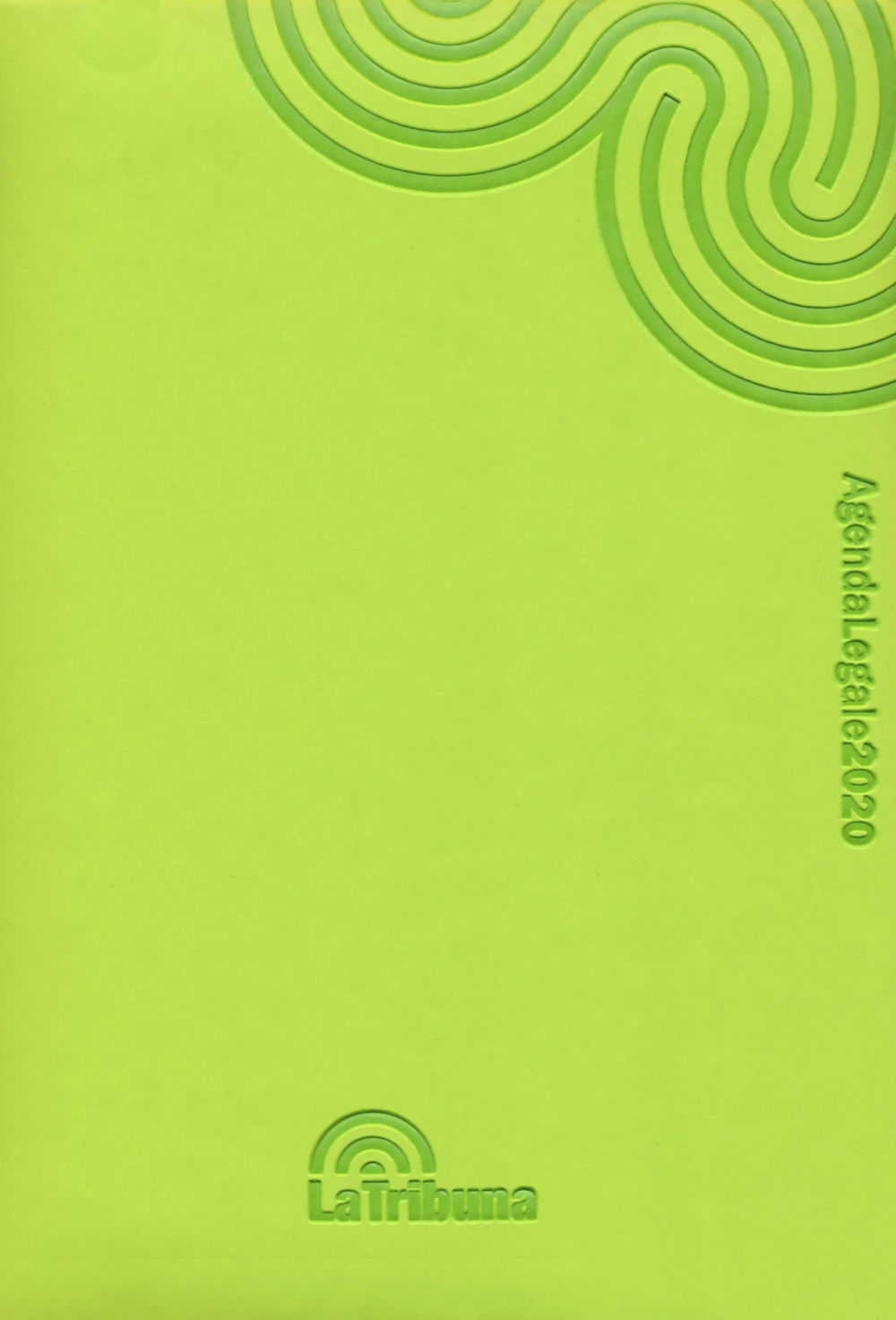 Agenda legale pocket 2020. Ediz. verde acido