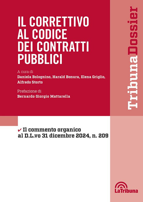 Il correttivo al codice dei contratti pubblici