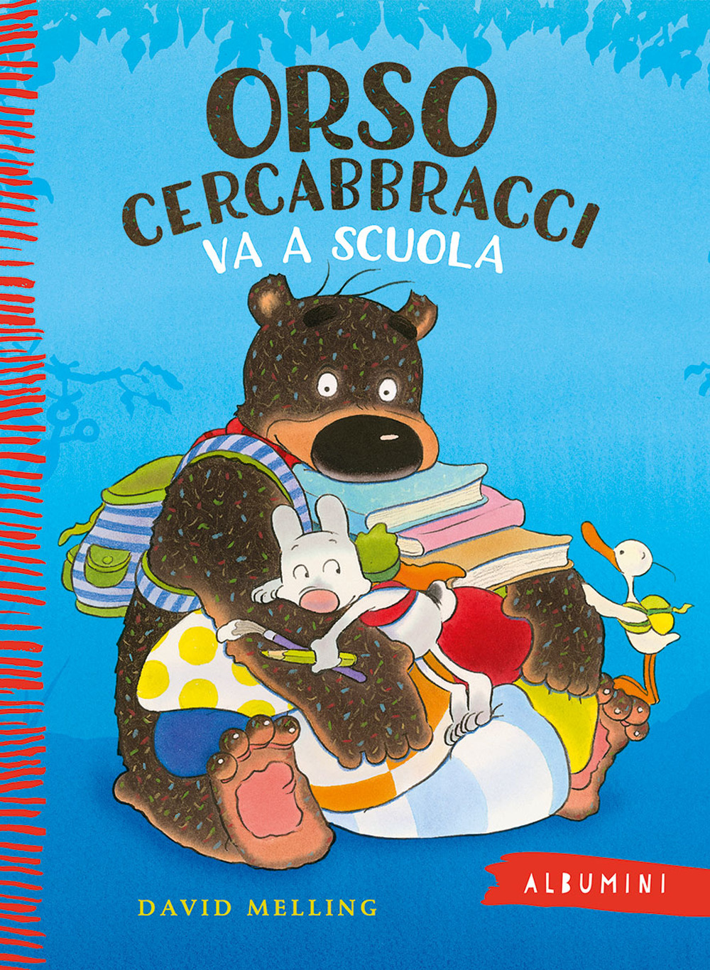Orso Cercabbracci va a scuola