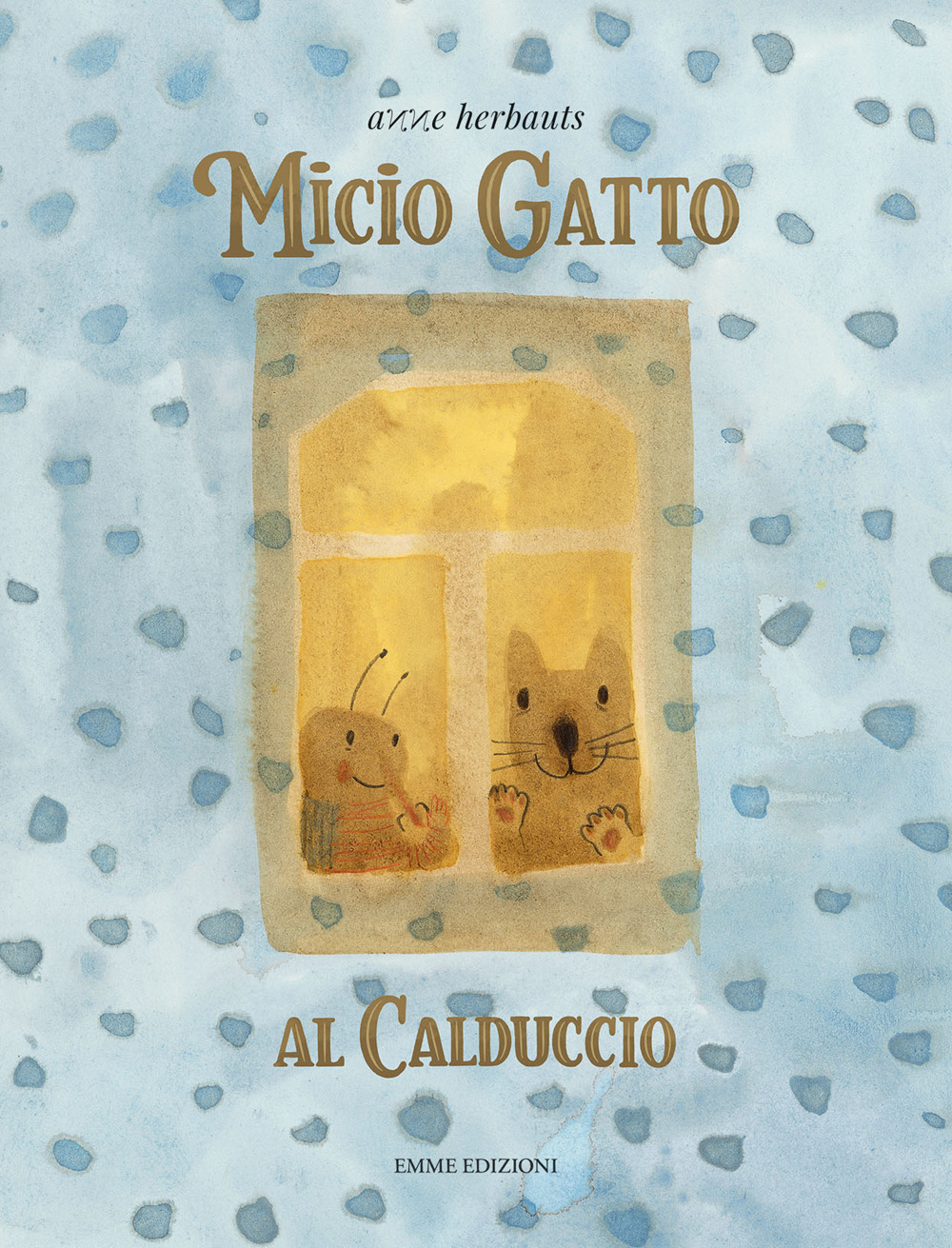 Micio gatto. Al calduccio