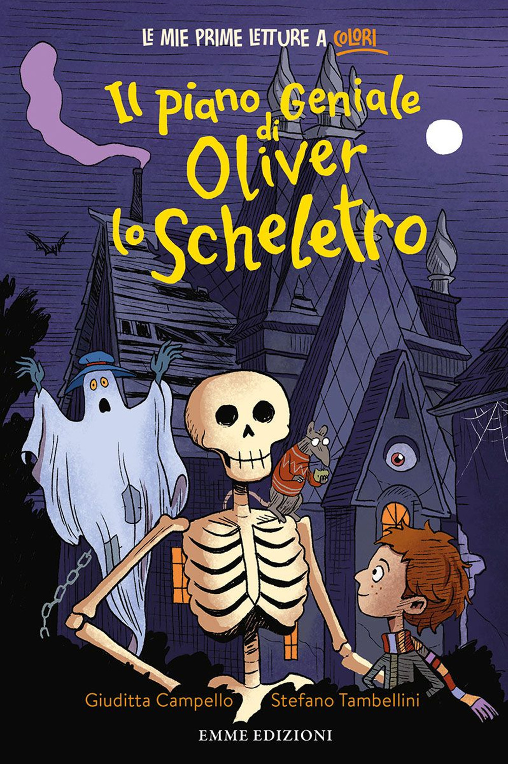 Il piano geniale di Oliver lo scheletro. Stampatello minuscolo