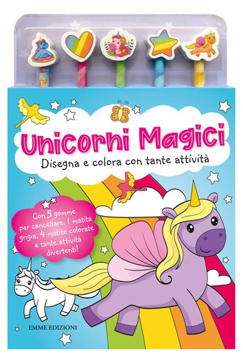 Unicorni magici. Libro da colorare
