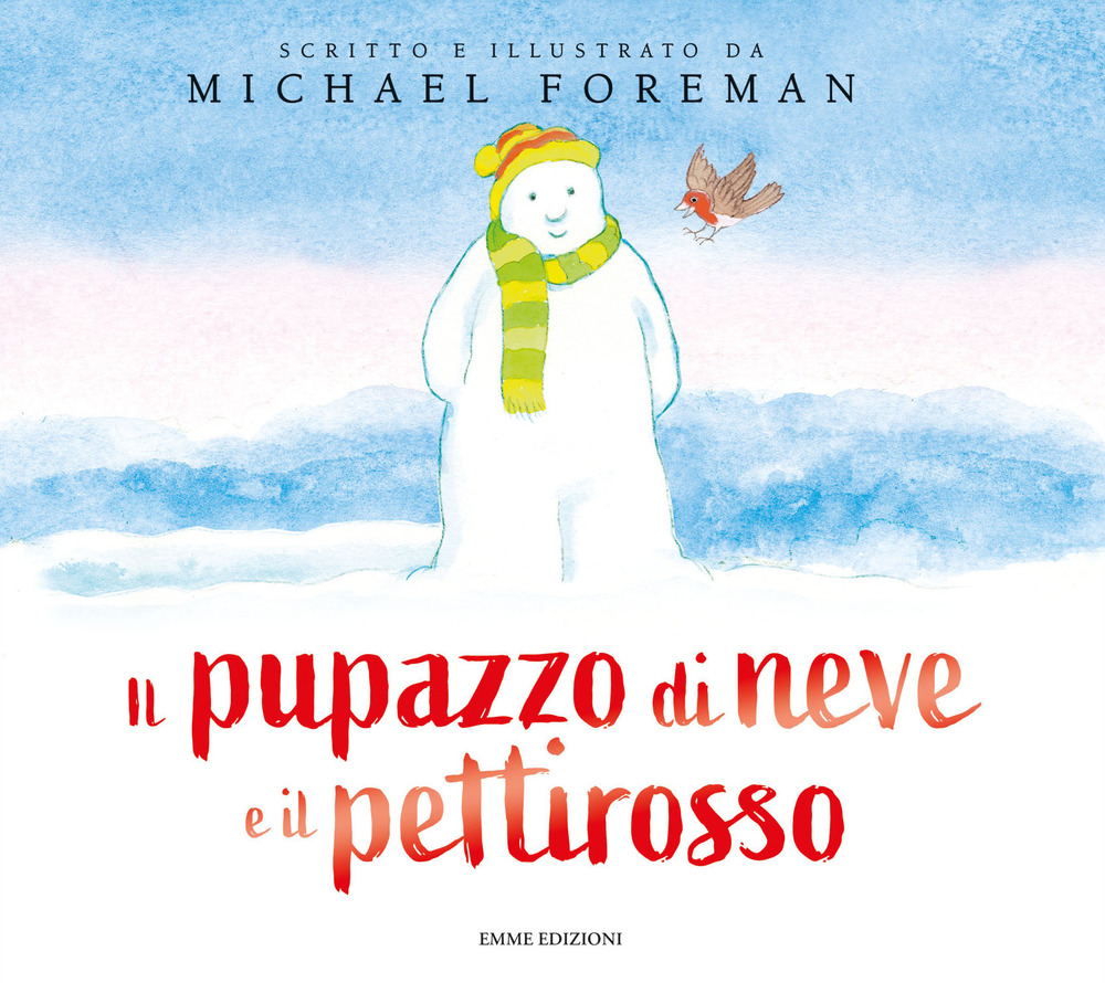 Il pupazzo di neve e il pettirosso