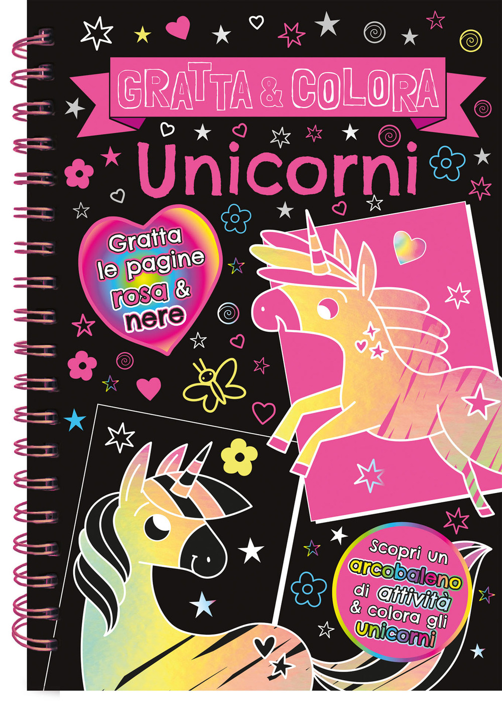 Gratta e colora. Unicorni. Ediz. illustrata