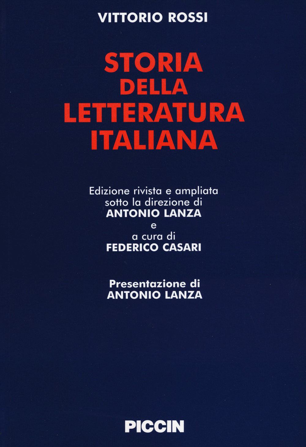 Storia della letteratura italiana