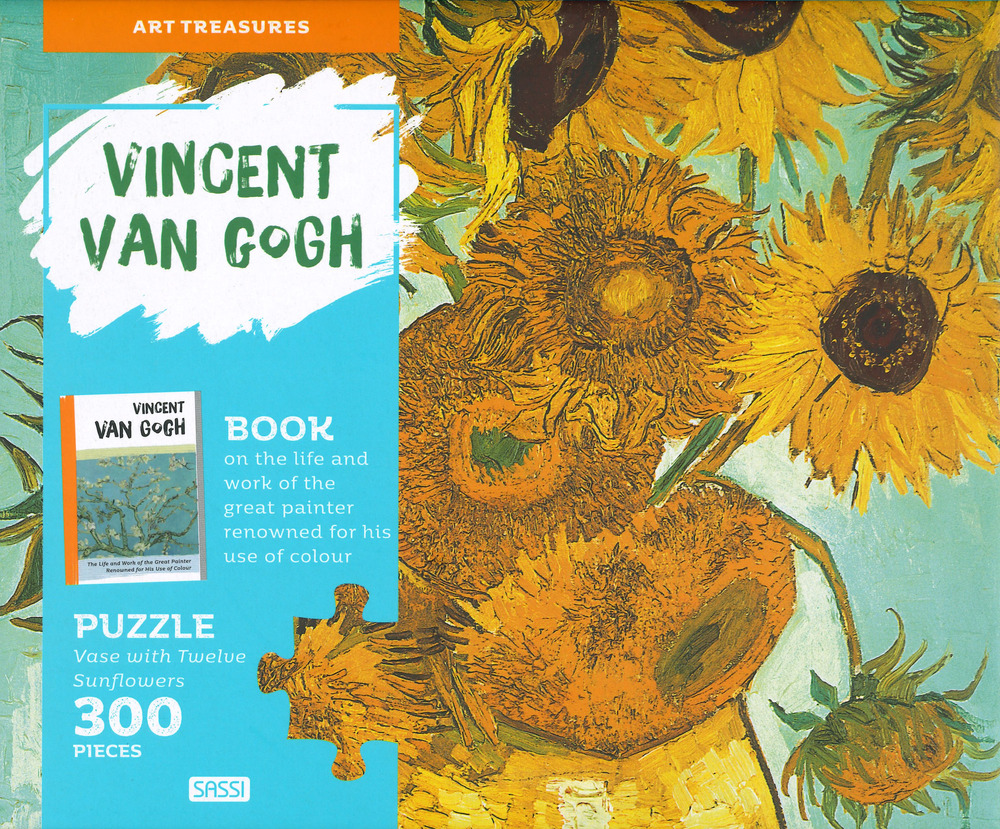 Vincet Van Gogh. Vase with twelve sunflowers. Art treasures