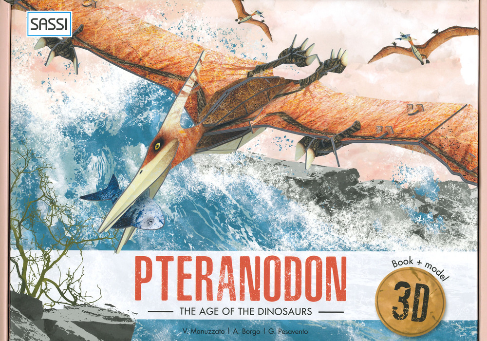 The age of dinosaurs. 3D pteranodon