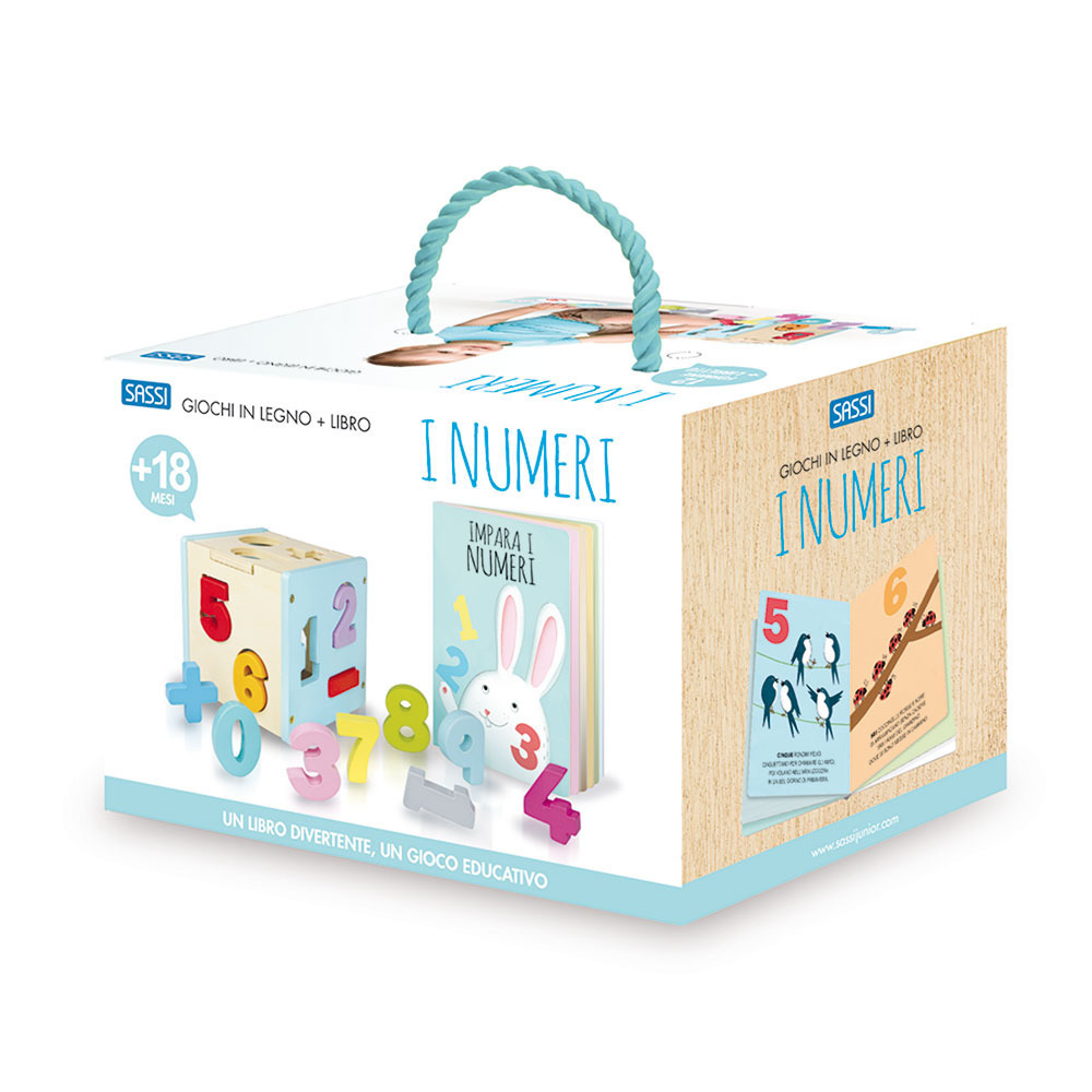 I numeri. Giochi in legno