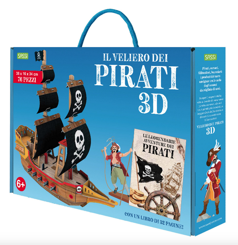 Le leggendarie avventure dei pirati. Il veliero 3D