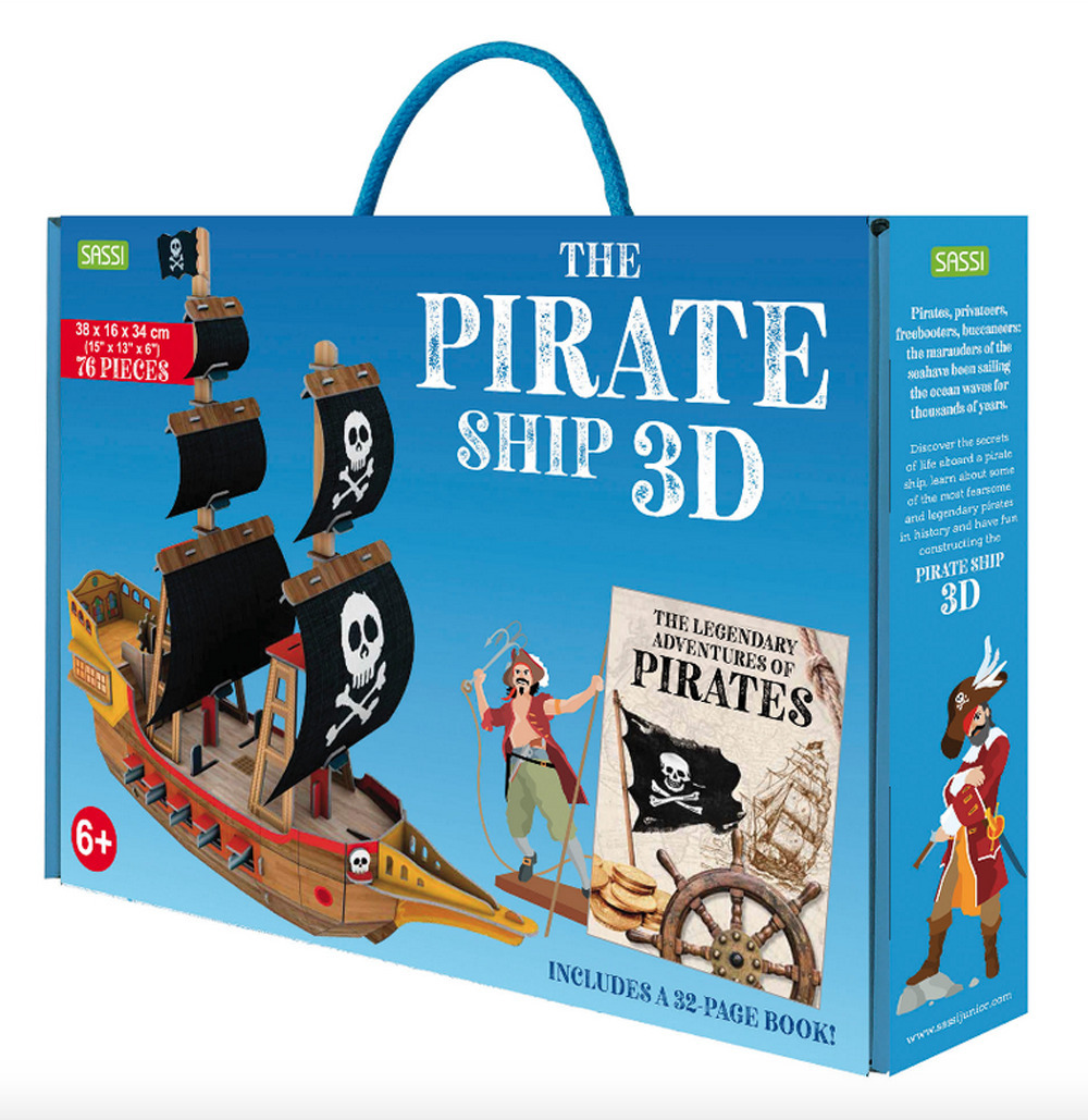 The Legendary Adventures of Pirates. 3D Pirate Ship