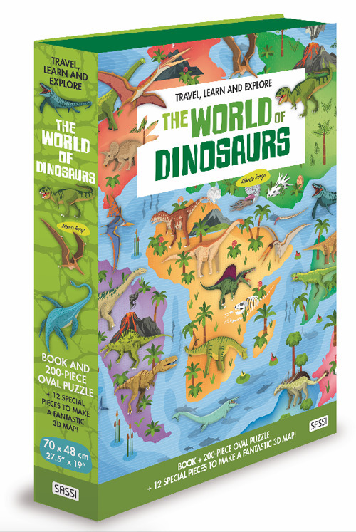 The world of dinosaurs. Travel, learn and explore
