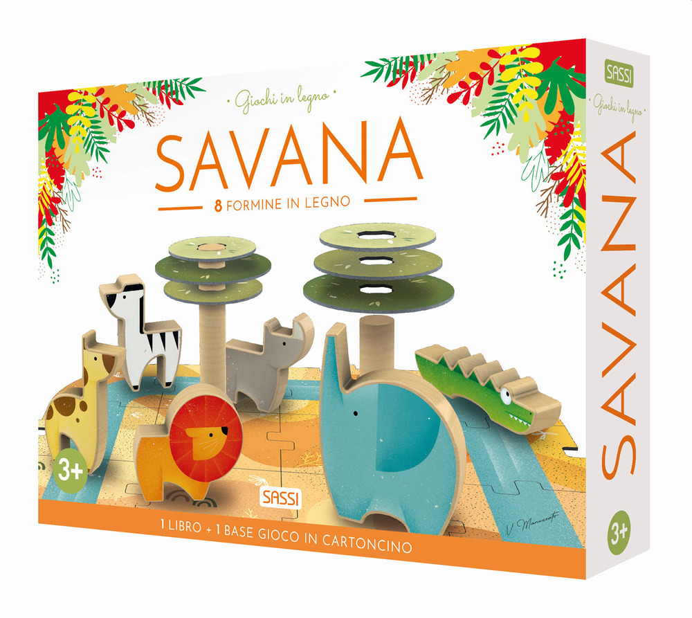 Savana. Giochi in legno