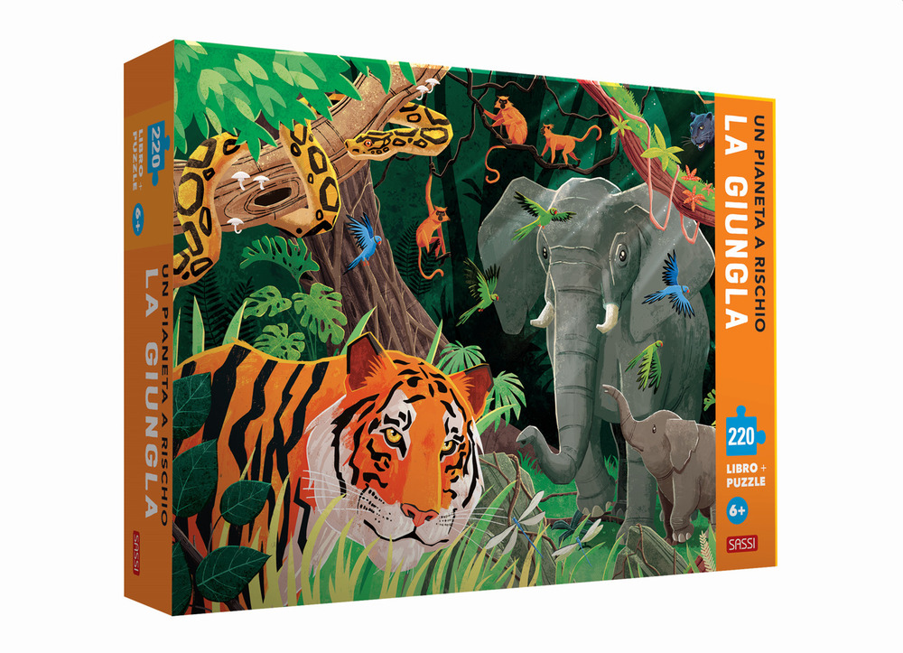 Un pianeta a rischio. La giungla. Puzzle 220 pezzi
