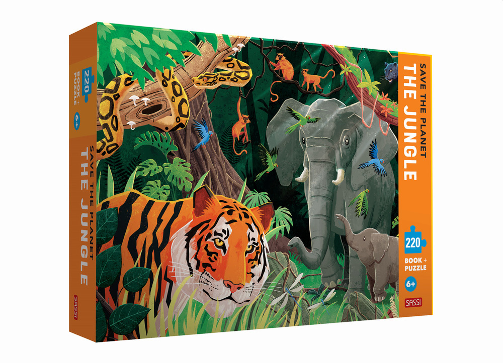 Save the planet. The jungle. 220 piece puzzle