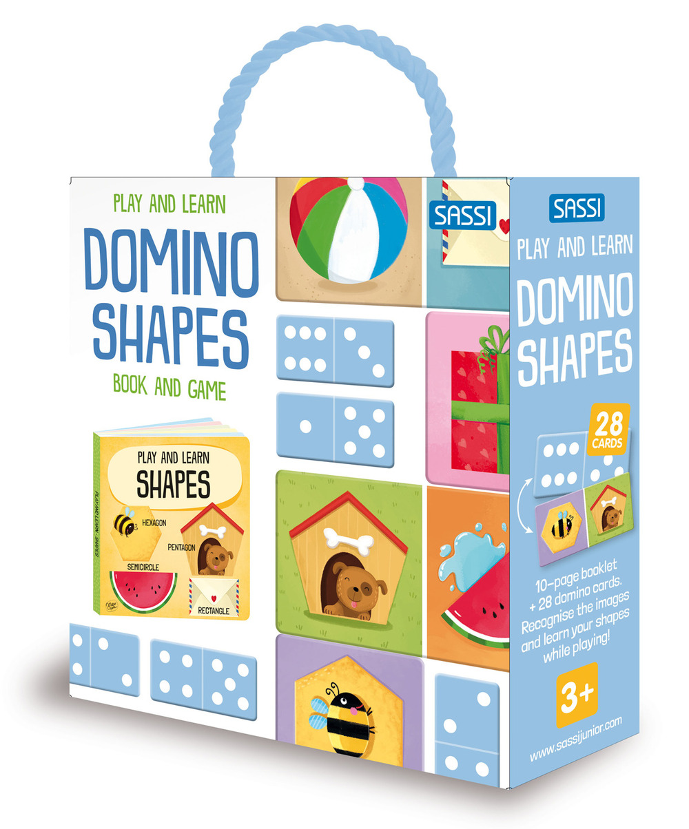 Play and learn. Domino shapes