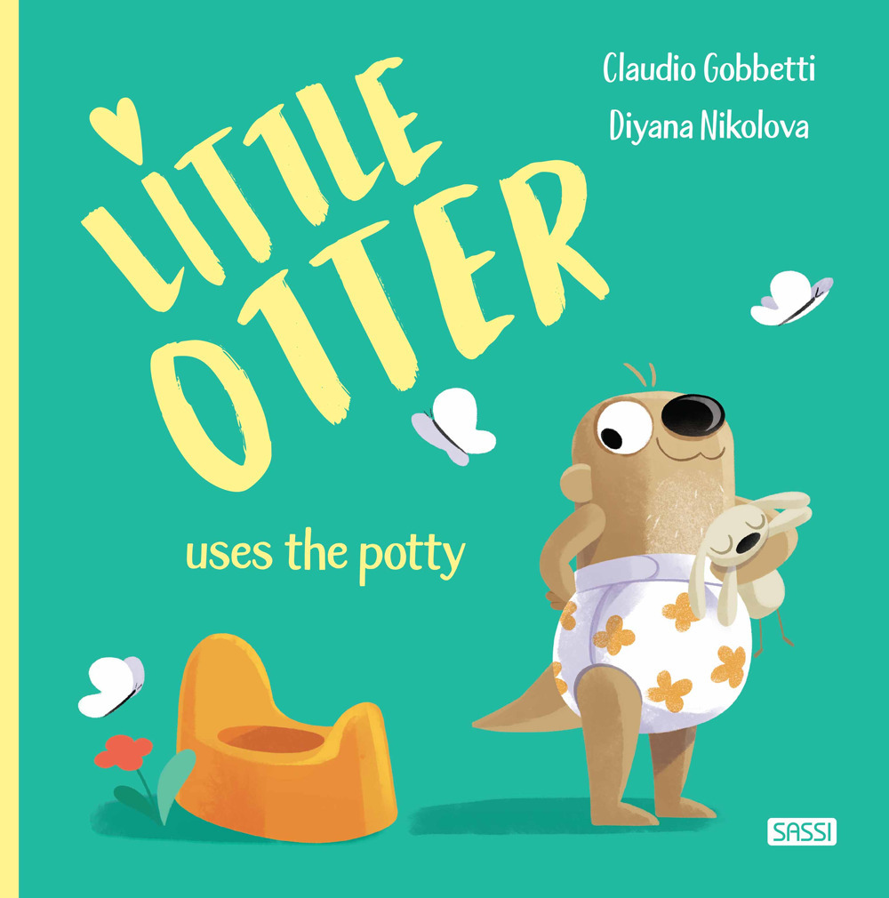 Little Otter uses the potty