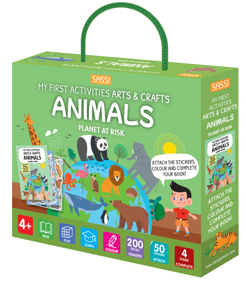 Animals. My first activities arts & crafts