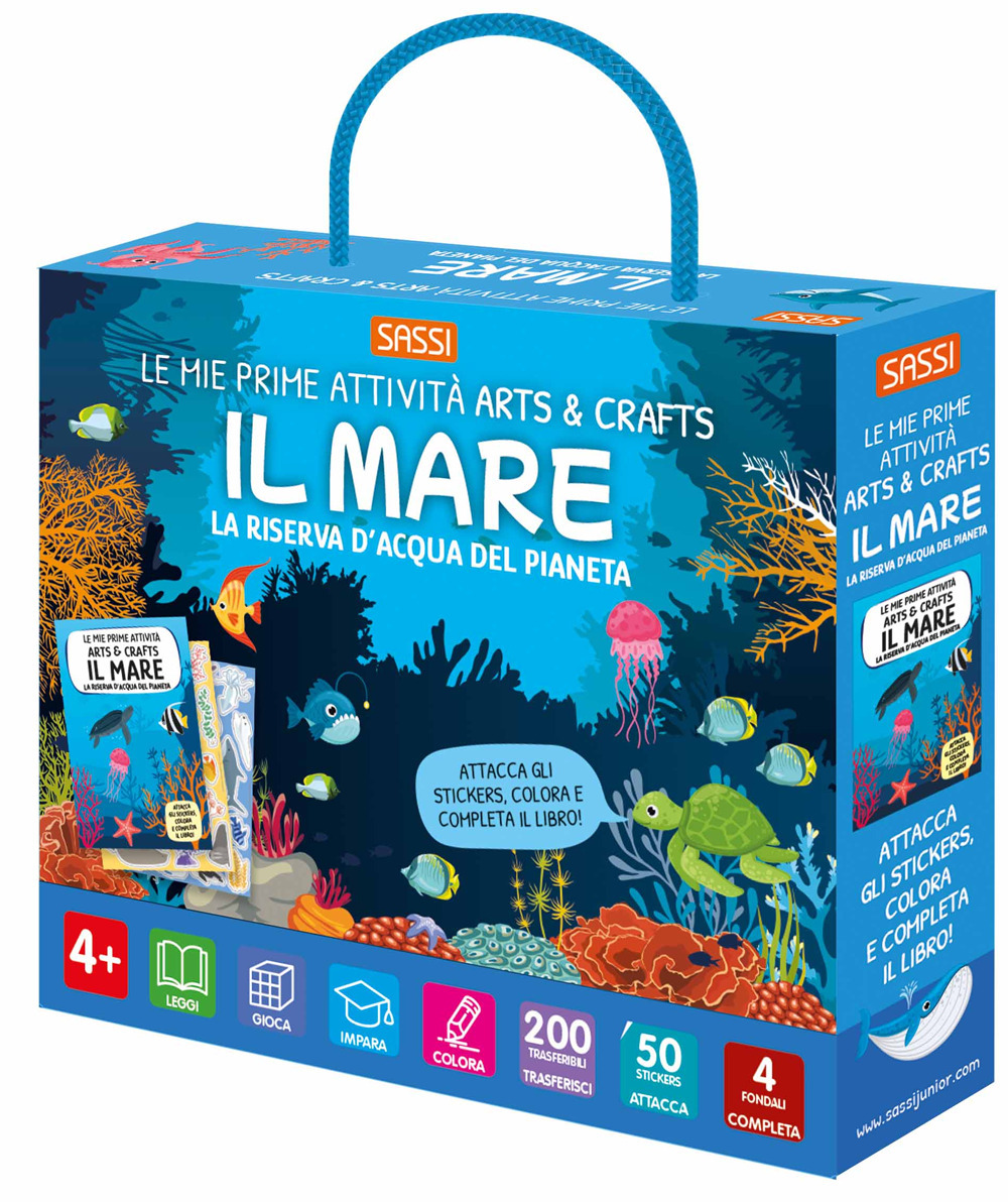 Il mare. Le mie prime attività arts & crafts