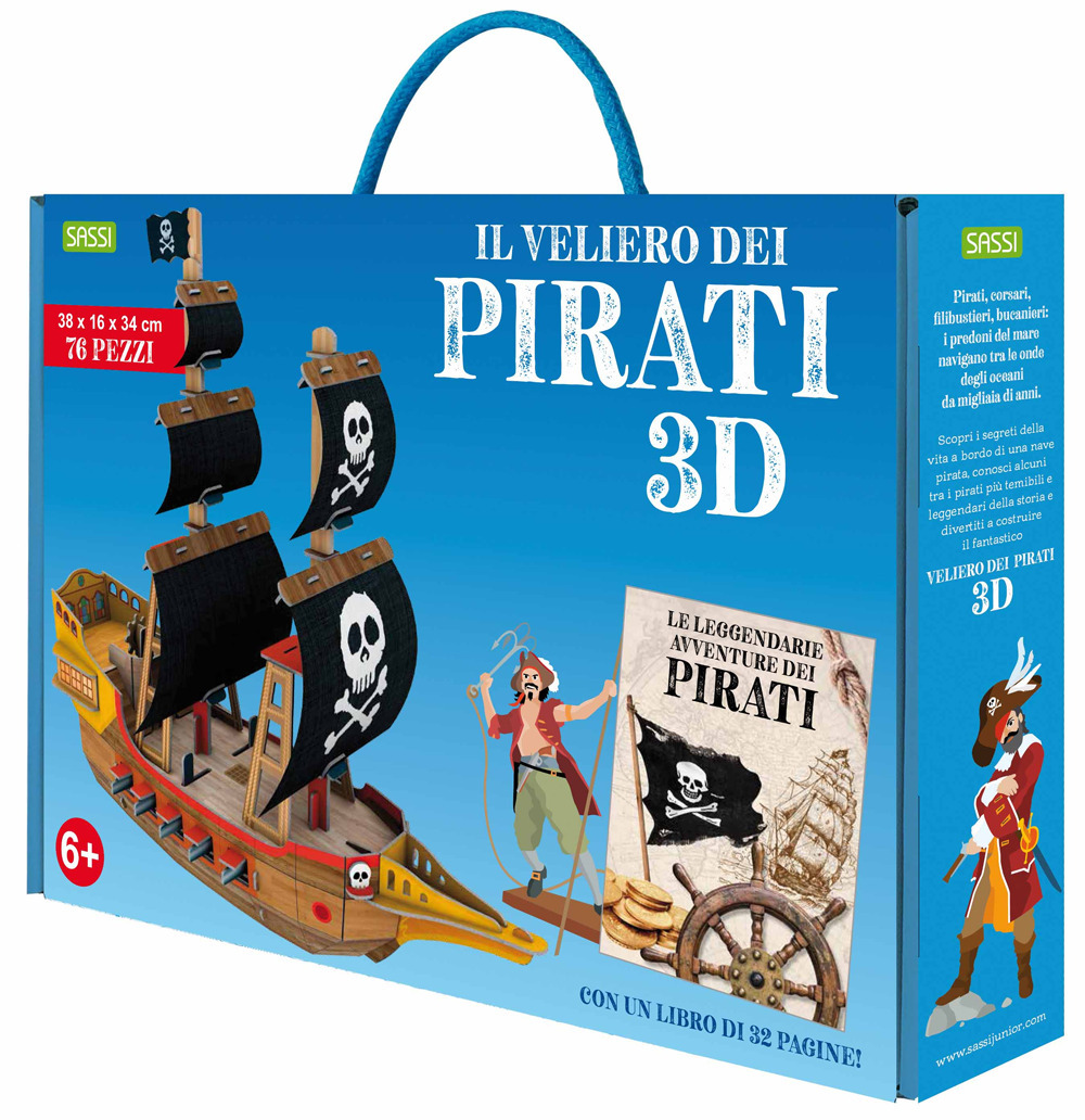 Le leggendarie avventure dei pirati. Il veliero 3D