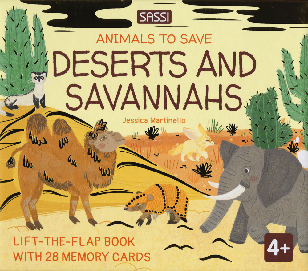 Deserts and savannahs. Animals to save