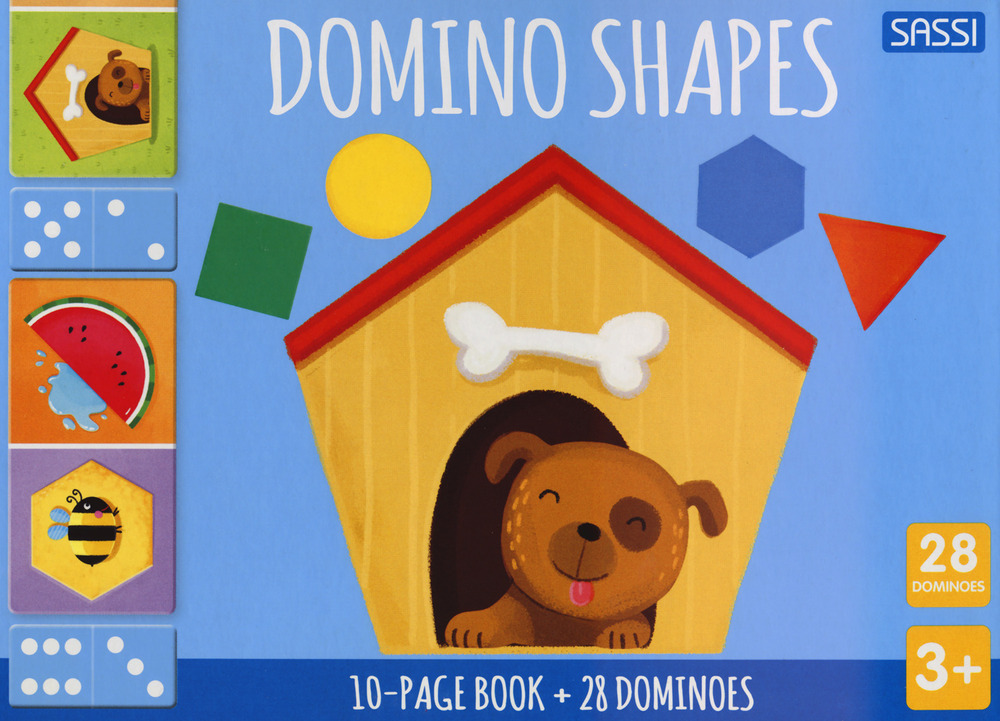Play and learn. Domino shapes