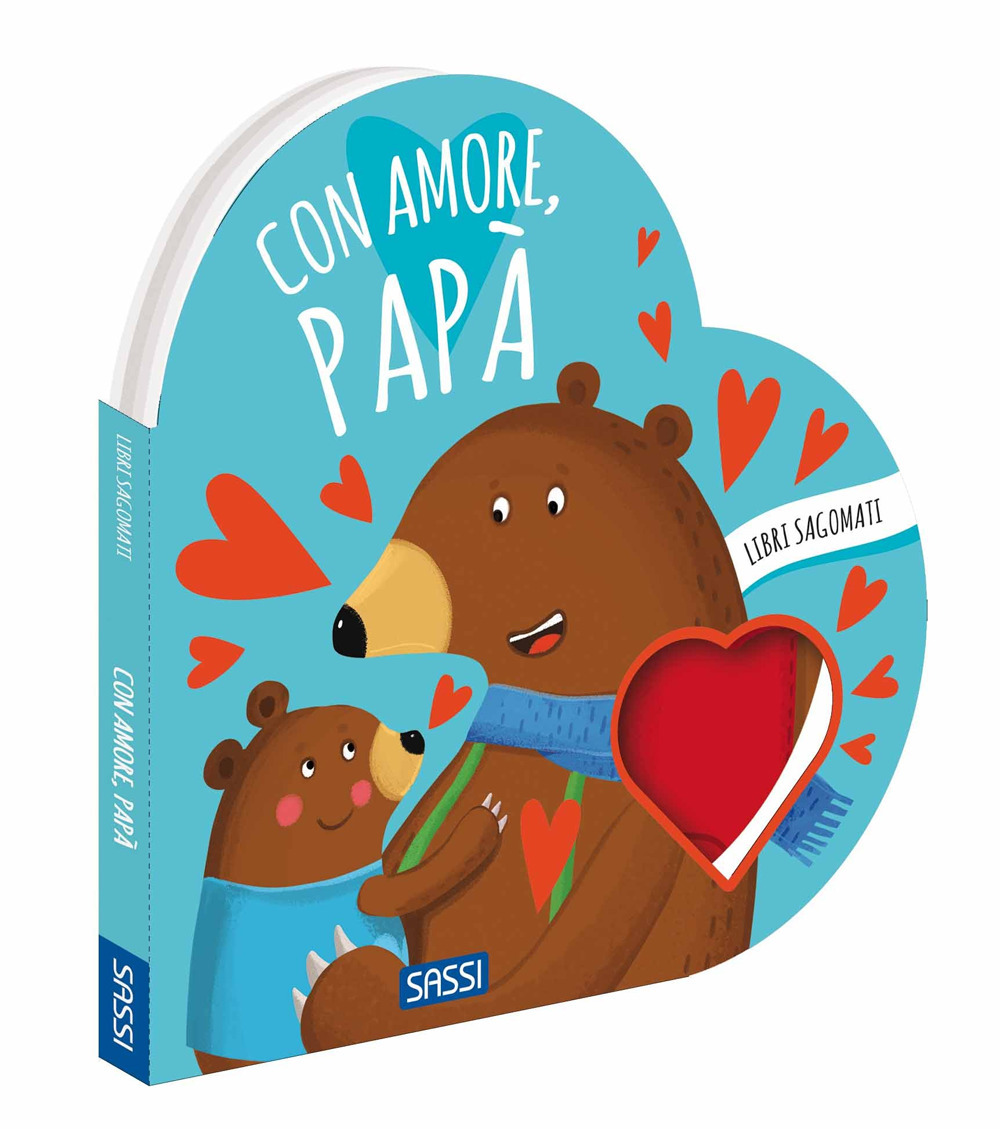 Con amore, papà. Libri sagomati