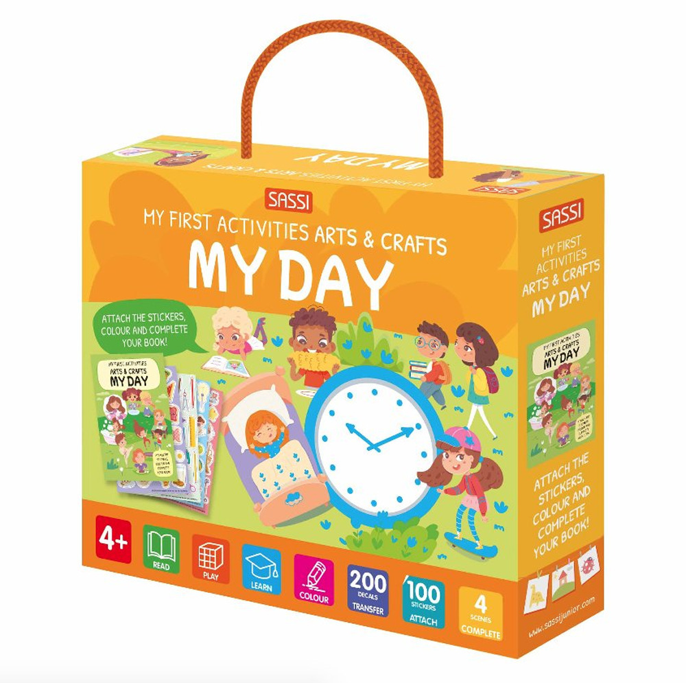 My day. My first activities arts & crafts