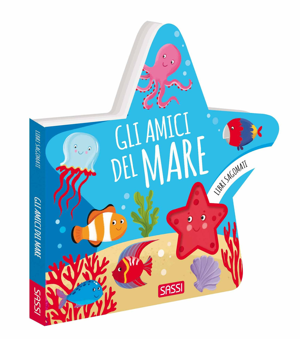 Gli amici del mare. Libri sagomati