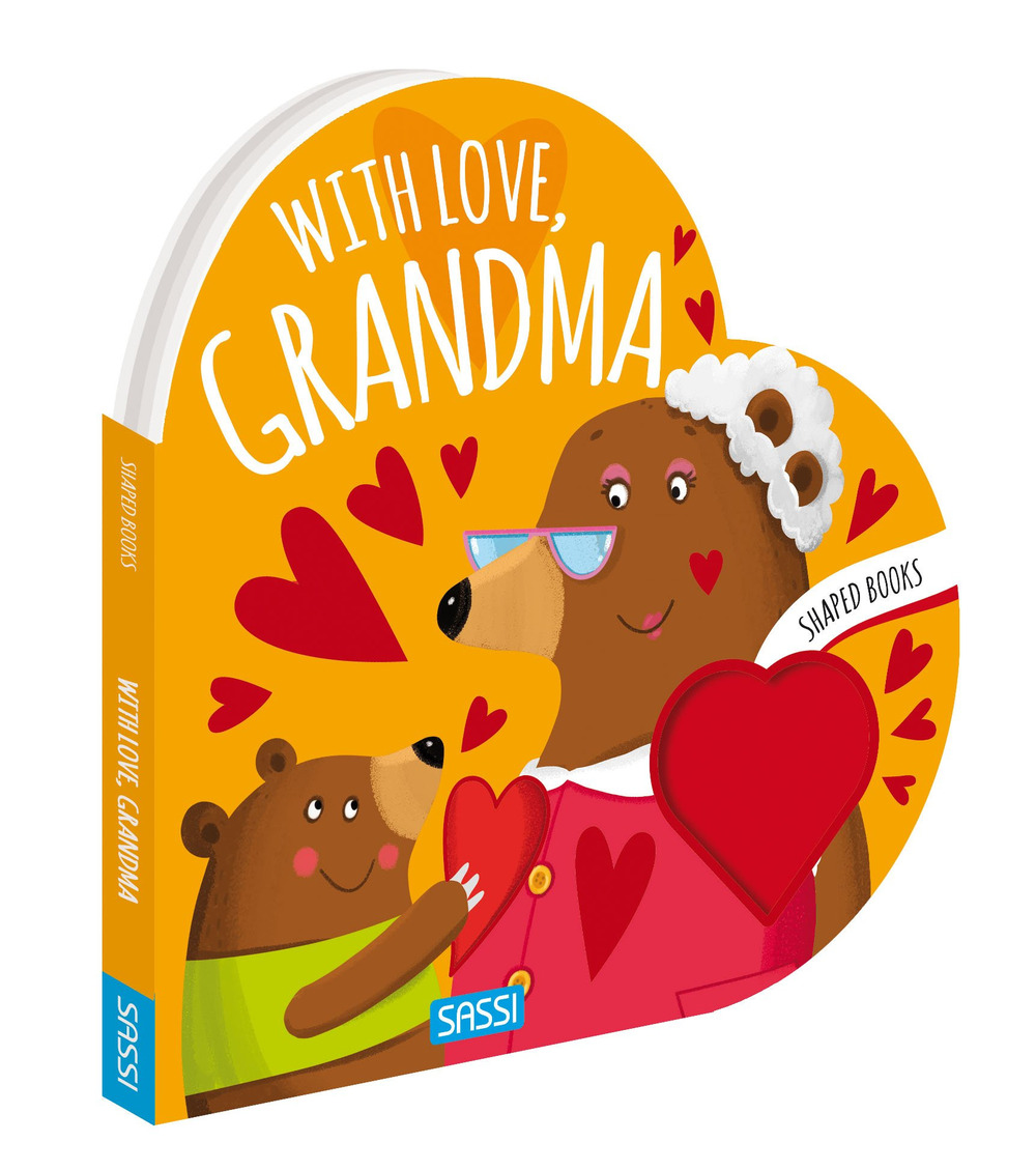With love, grandma. Shaped books