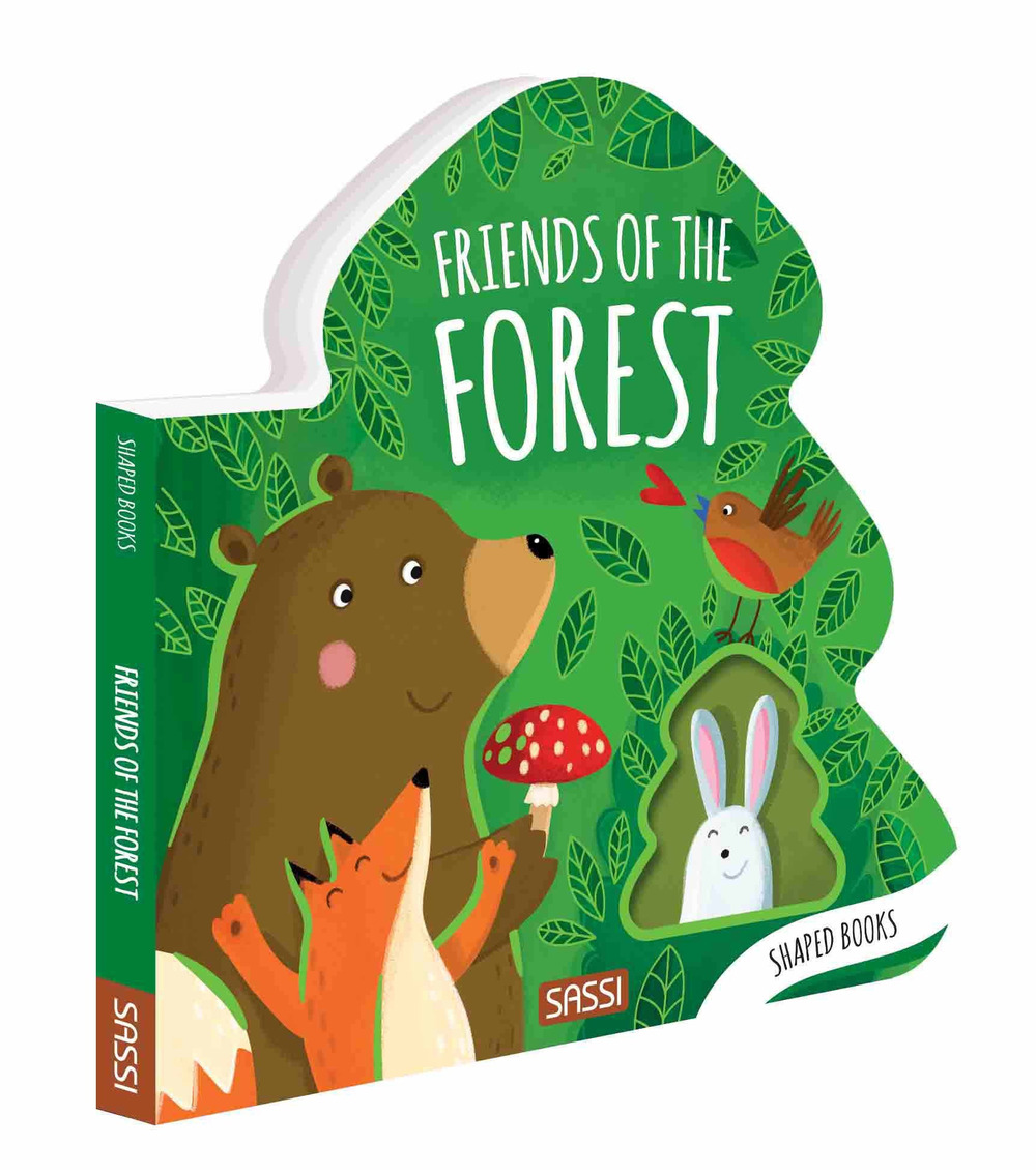 Friends of the forest. Shaped books