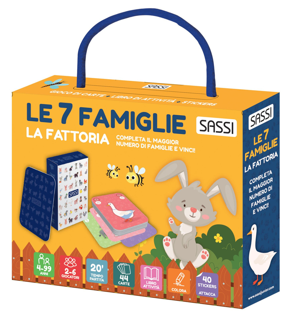 La fattoria. Le 7 famiglie. Carte da gioco