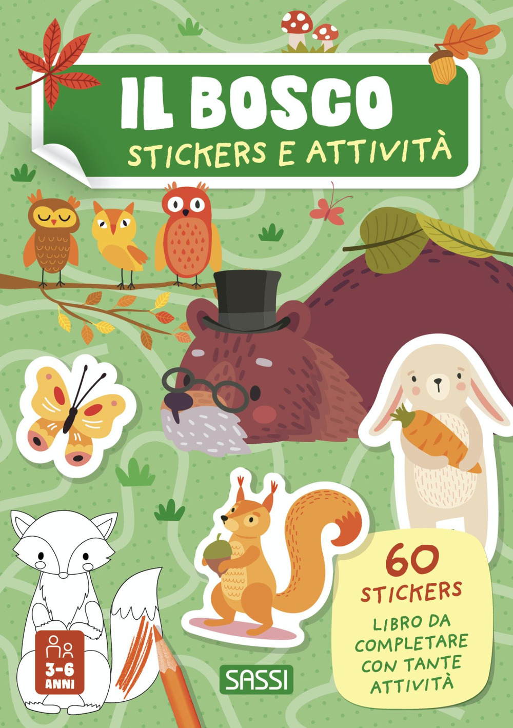Il bosco. Stickers e attività