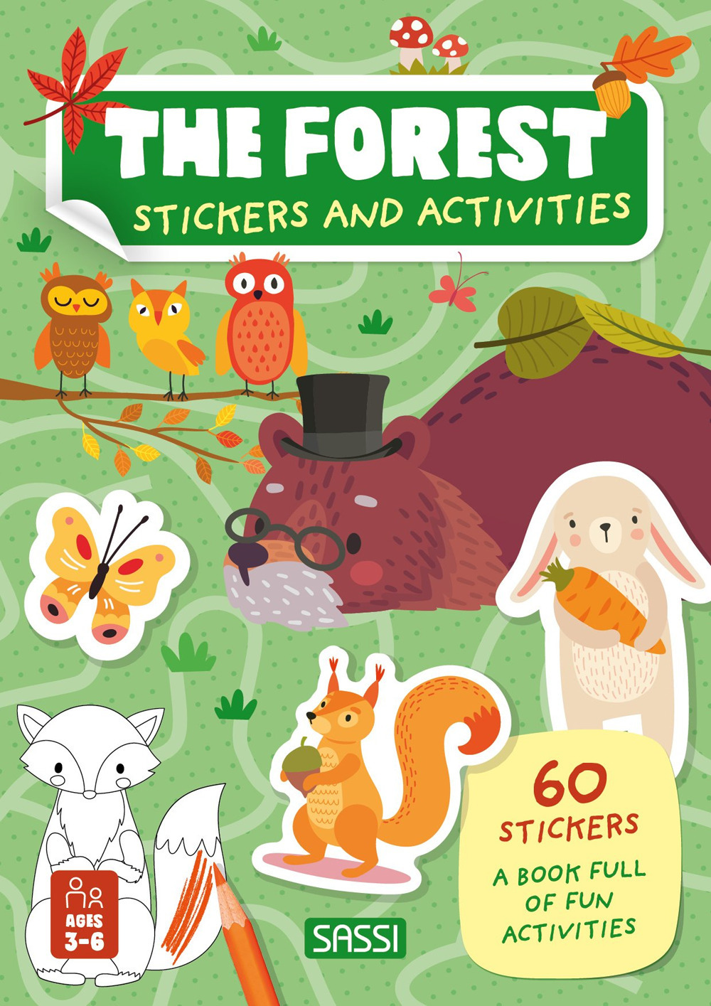 The forest. Stickers and activities