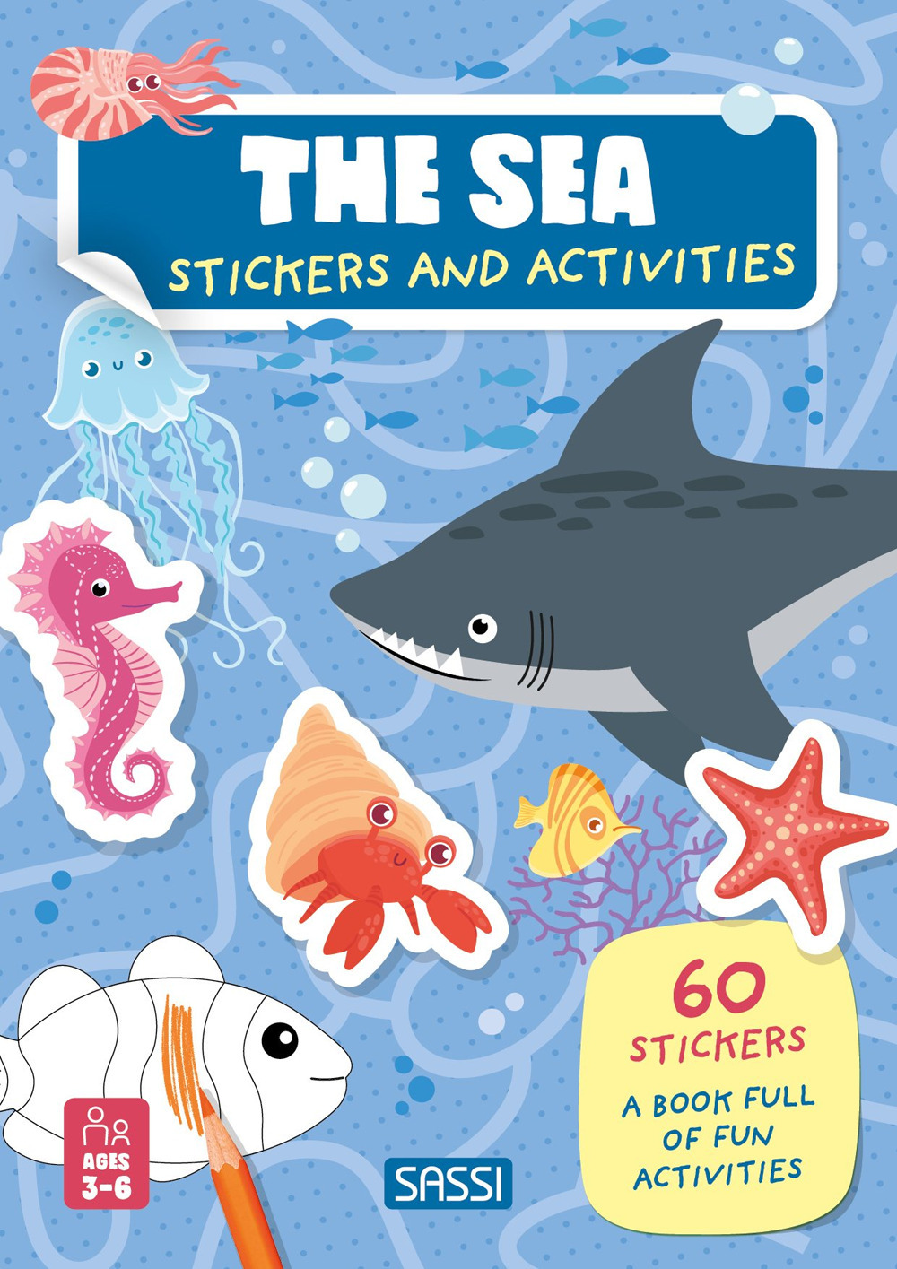 The sea. Stickers and activities