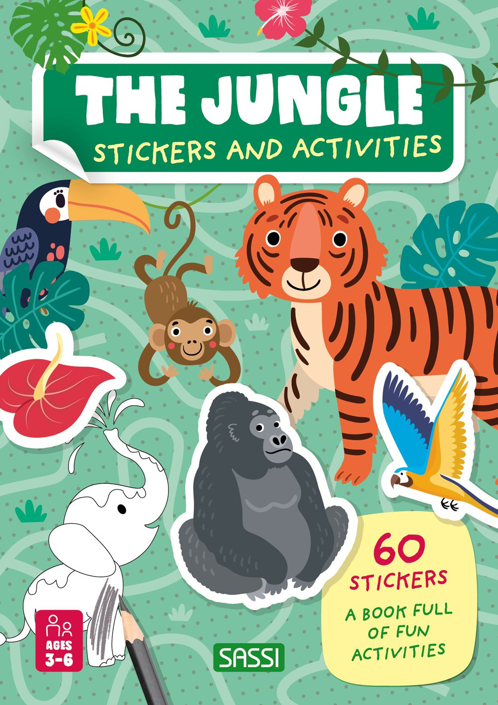 The jungle. Stickers and activities