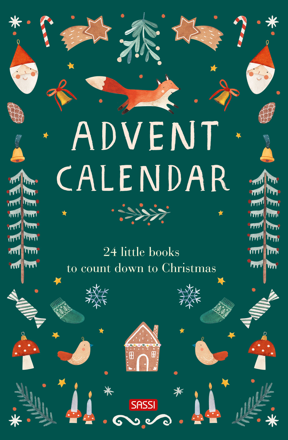 Advent calendar. 24 little books to count down to Christmas