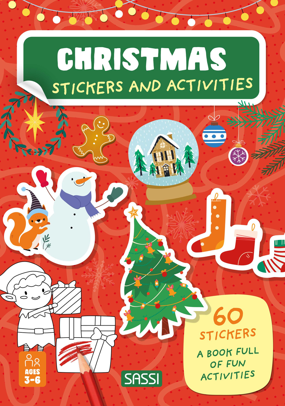 Christmas. Stickers and activities