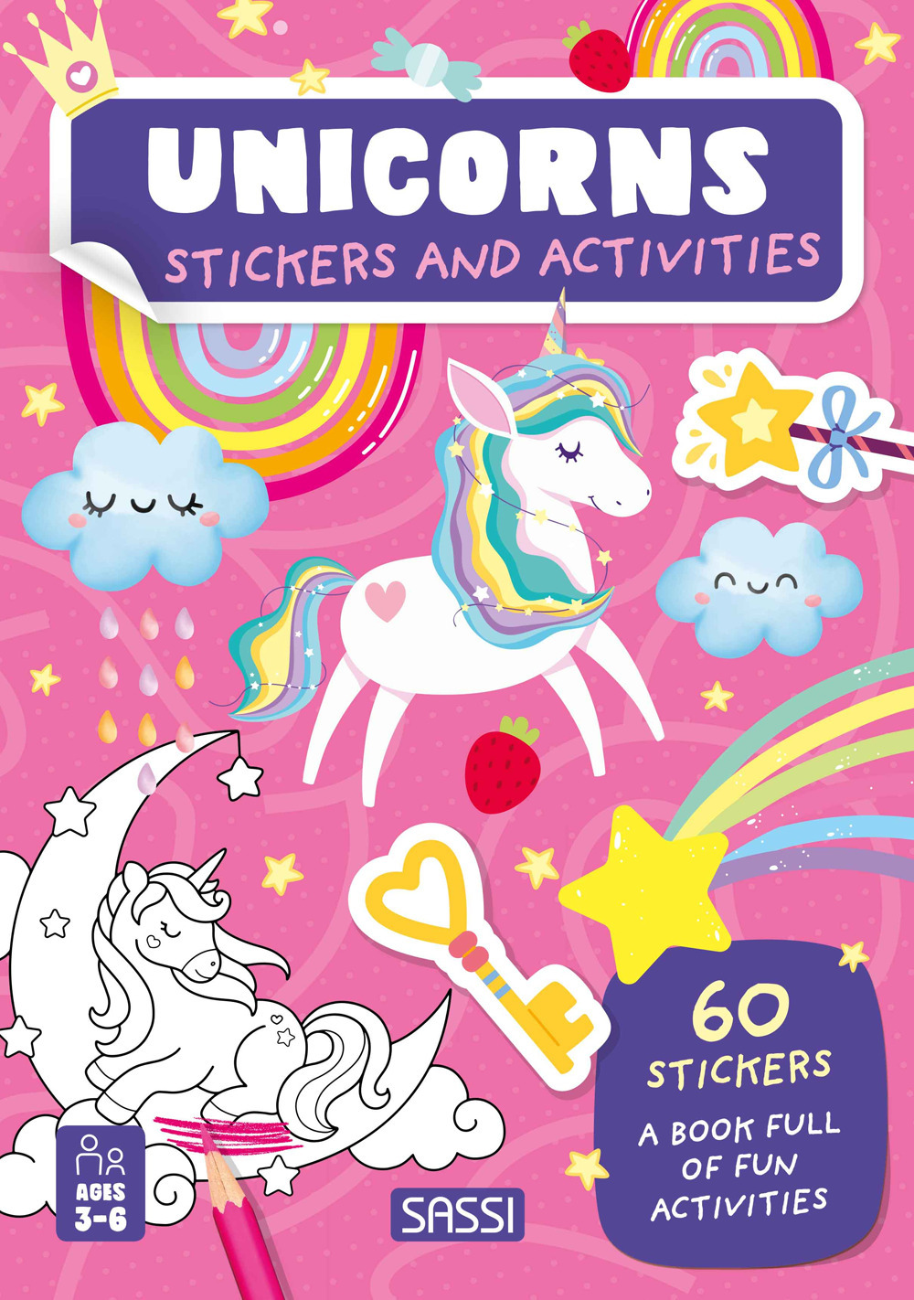 Unicorns. Stickers and activities
