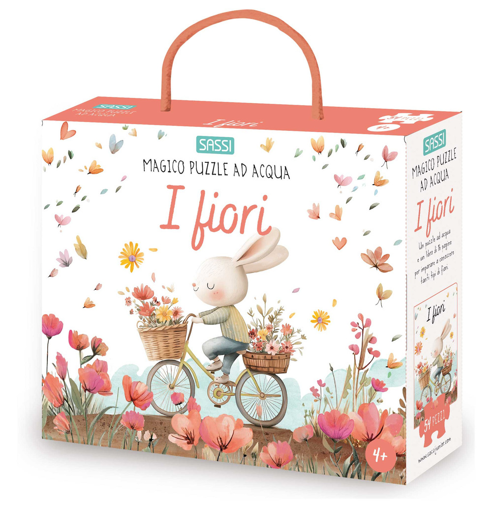 I fiori. Magico puzzle ad acqua