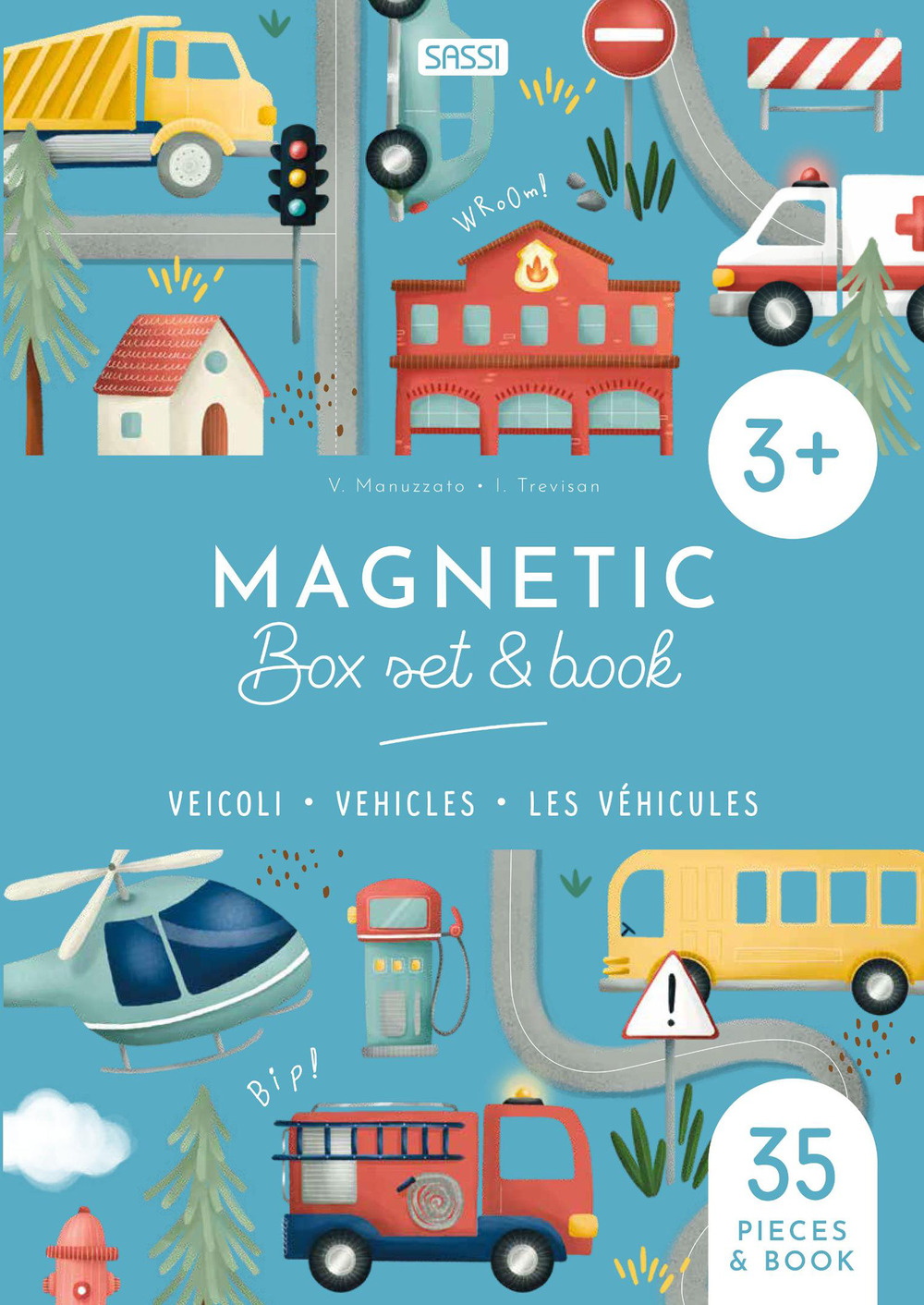 Veicoli - Vehicles - Les vehicules. Magnetic box set