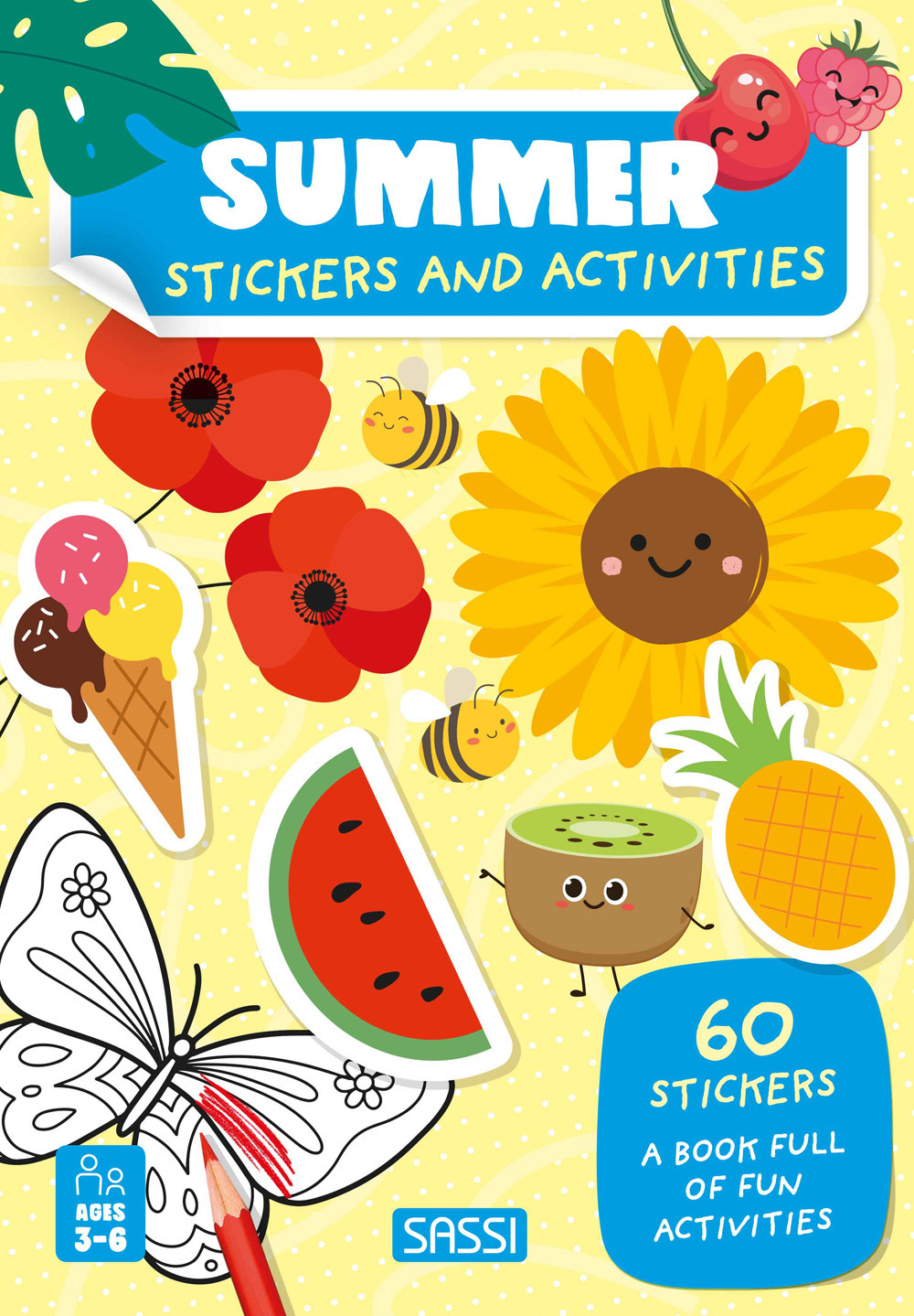 Summer. Stickers and activities