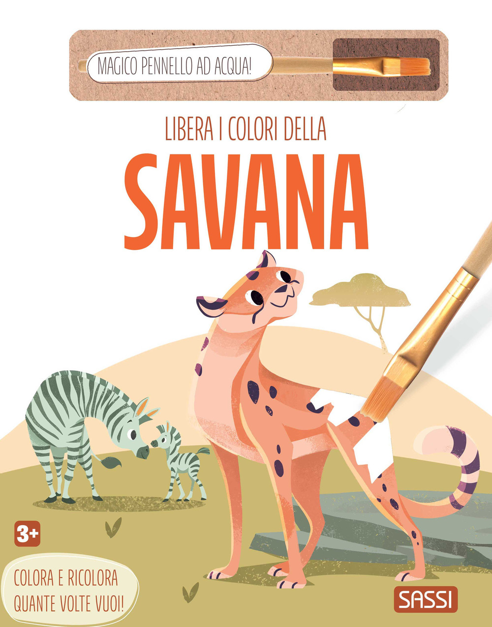 Libera i colori della savana