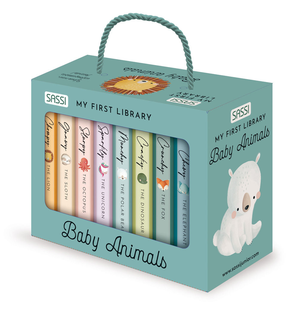 Baby animals. My first library