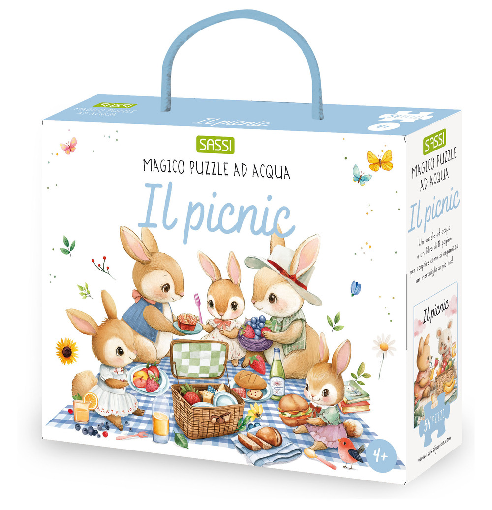 Il picnic. Magico puzzle ad acqua