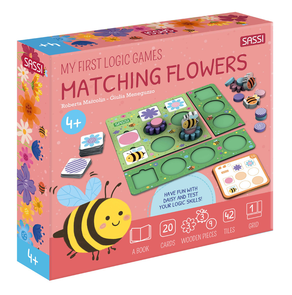 Matching flowers. My first logic games