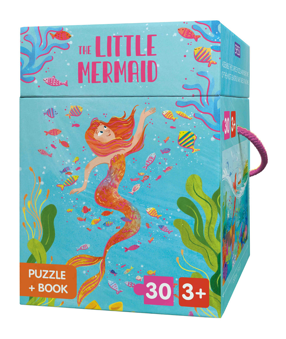 The little mermaid. Puzzle and book