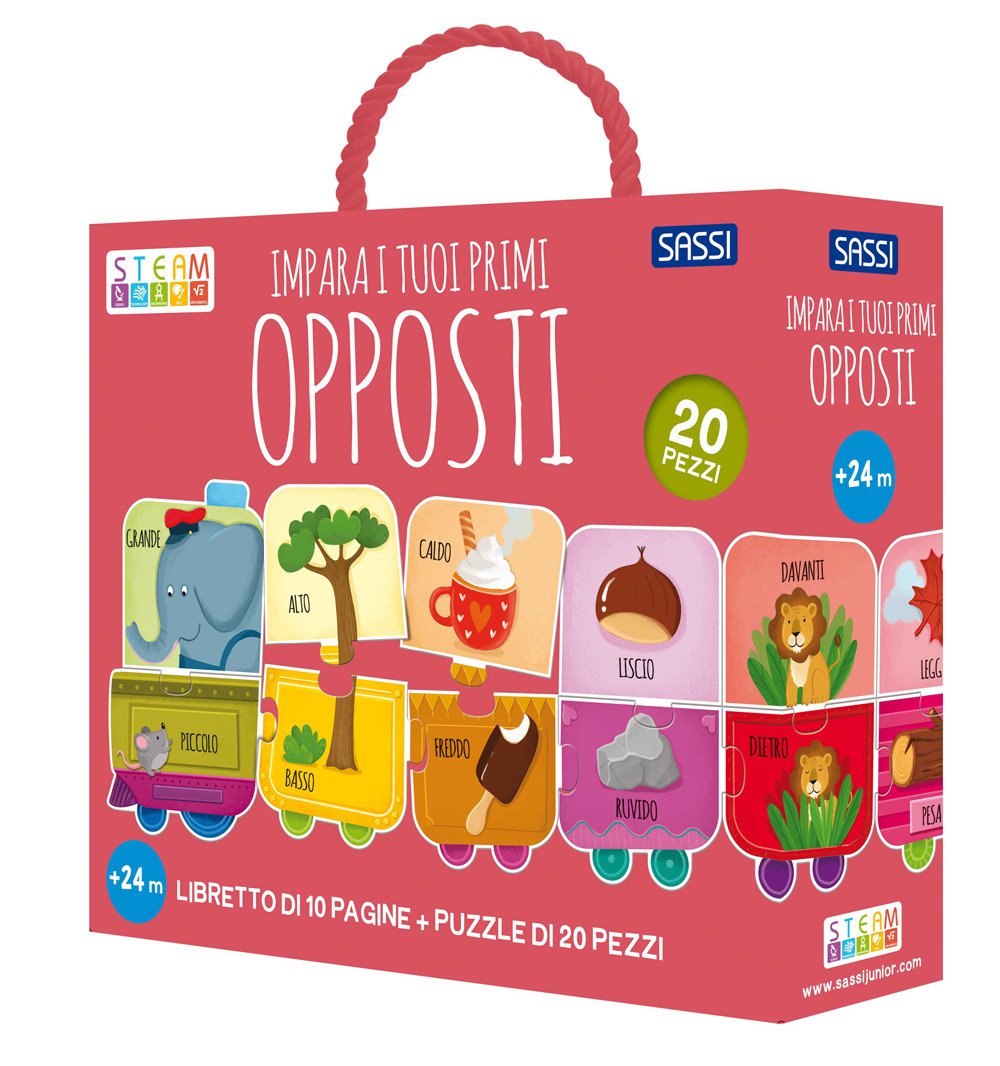 Impara i tuoi primi opposti. Steam puzzle