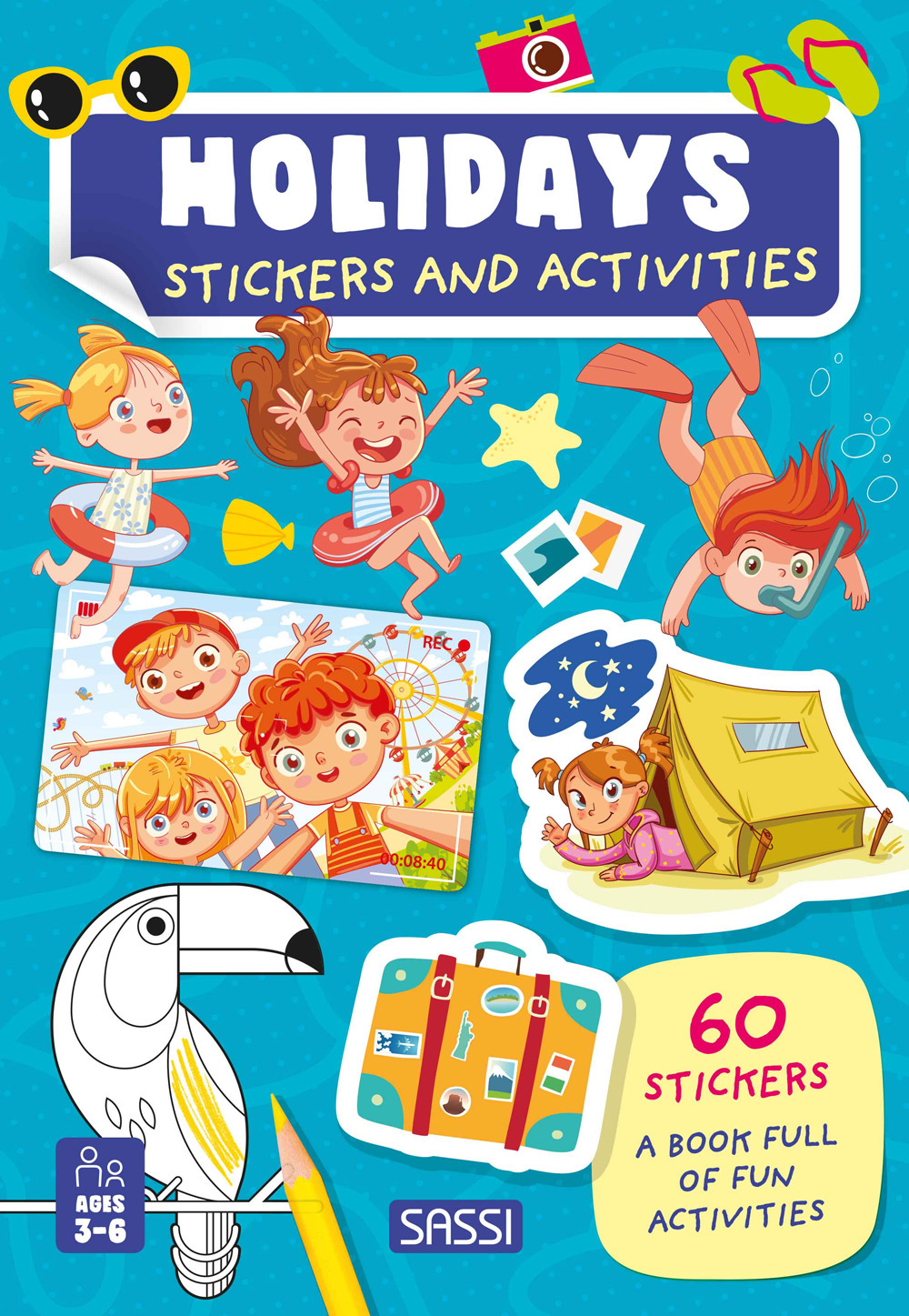 Holidays. Stickers and activities